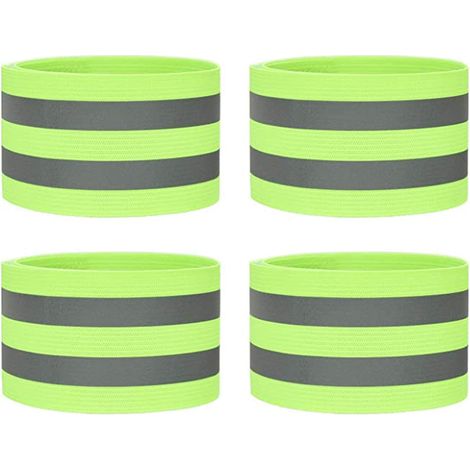 Leuchtend Grüner, Reflektierender Gürtelclip Für Radhosen, Reflektierender Schutz Für Hosen, Ideal Zum Joggen, Für Outdoor-aktivitäten Und Zum Spazierengehen.
