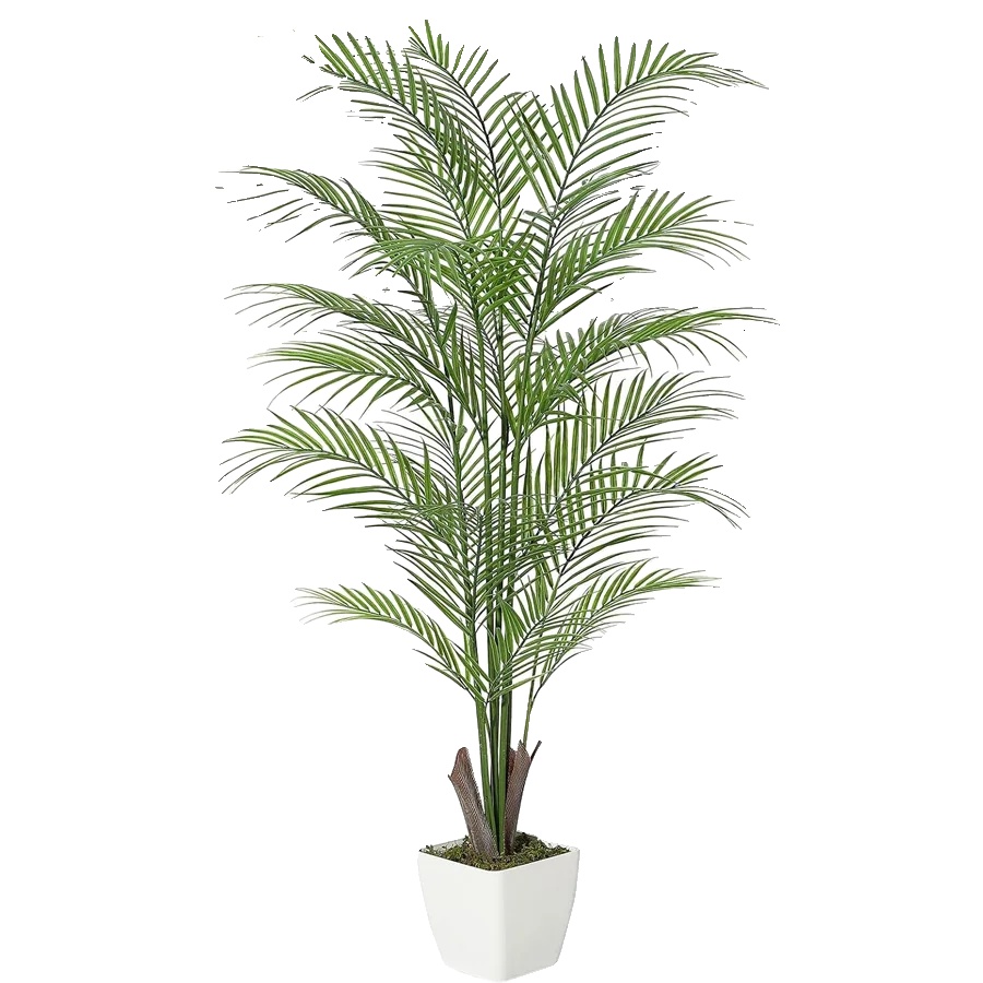 Künstliche Areca-palme, Realistisches Design, Uv-beständig, 120cm
