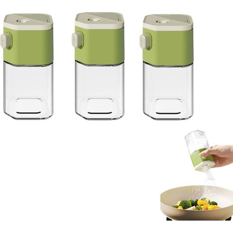 Präziser Salz- Und Gewürzstreuer – Multifunktionaler Und Auslaufsicherer Gewürzstreuer Zum Kochen Und Grillen, 3er-set