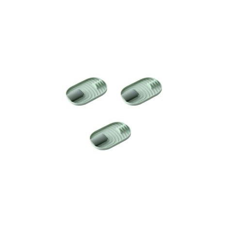 Set Mit 3 Faltbaren Küchenaccessoires, Deckel Und Utensilienhalter, Grün