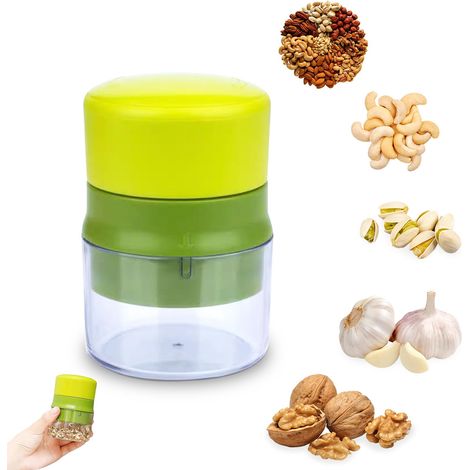 Tragbare, Manuelle Nussmühle, Ideal Für Gewürze Und Nüsse, Geeignet Für Alle Nüsse Wie Pekannüsse, Walnüsse, Mandeln, Haselnüsse Usw.