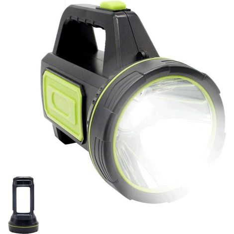 Tragbare Led-taschenlampe Für Camping, Jagd Und Notfälle Im Innen- Und Außenbereich, 1 Stück, Grün.