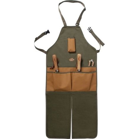 Wasserdichte Gartenschürze Mit Praktischen Taschen – Ideal Zum Pflanzen, Schneiden Oder Jäten – 1 Stück