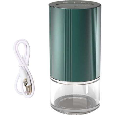 Wasserloser Auto-diffusor, Usb-aufladbarer Und Tragbarer Öldiffusor Für Auto Oder Zuhause, Schlafzimmer, Büro (grün)