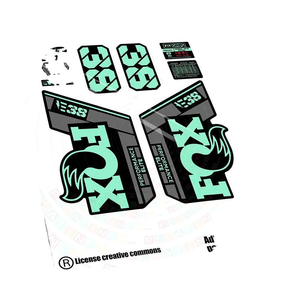 Aufkleber, Langlebiges Vinyl, Anpassbare Designs, Minze