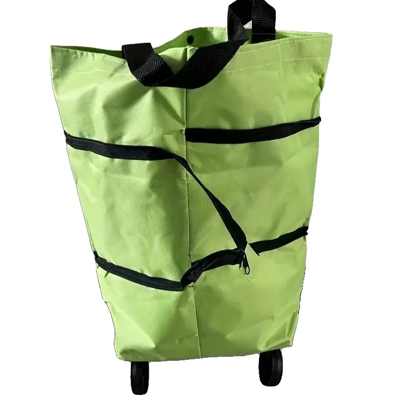 Einkaufswagen, Faltbares Design, Leicht Und Tragbar, Gwd-grün-1stück
