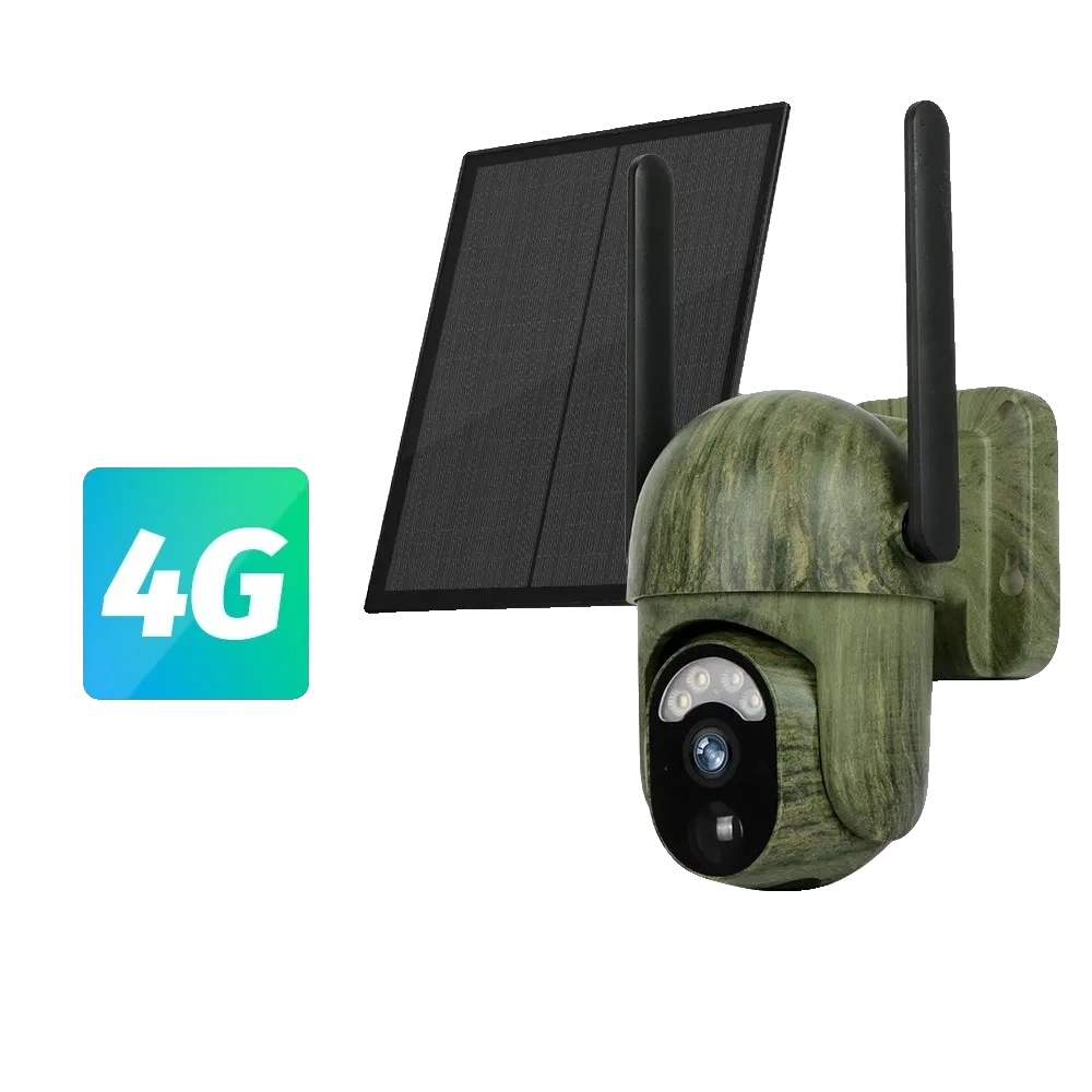 Sicherheitskamera, Solarbetrieben, 2k Hd-video, 4g-version Ohne Karte