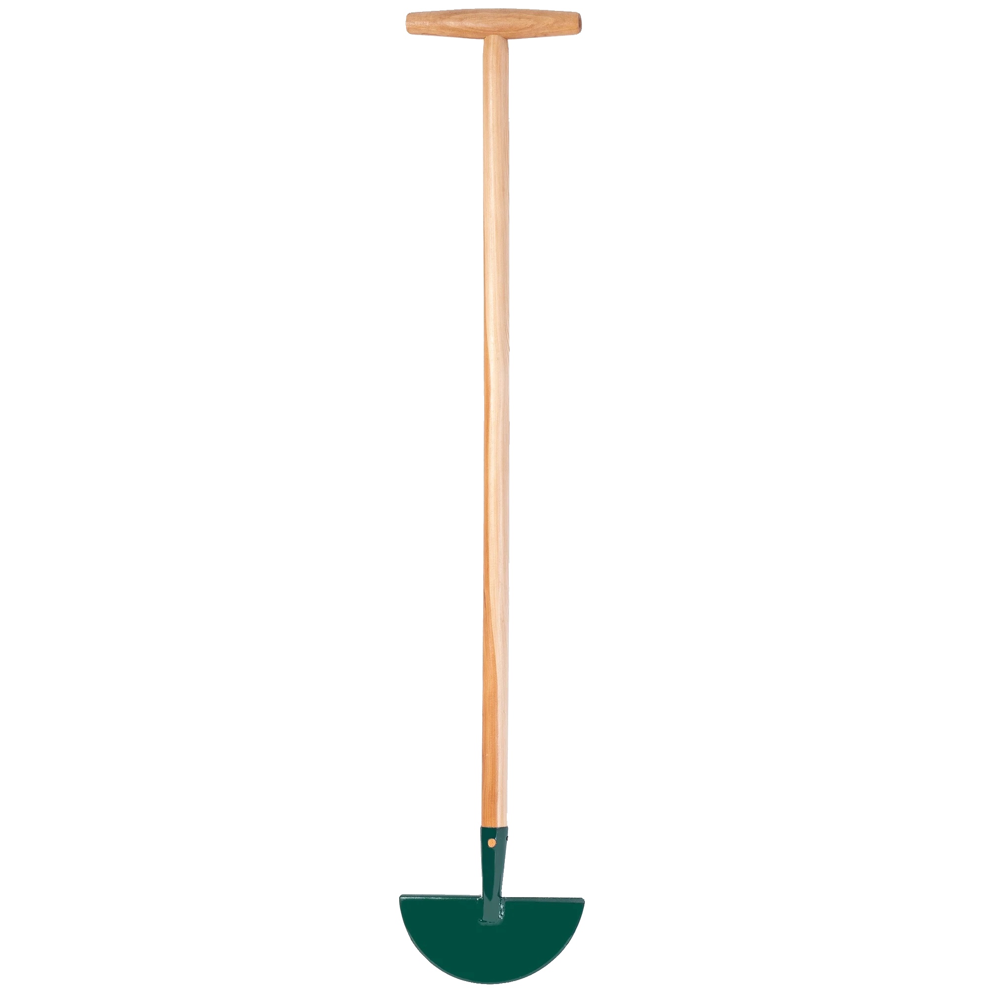 Unkrautschneider, Holzgriff, 107 Cm Schaft, Halbkreisförmiges Design, Ideal Für Den Garten, Effektive Grasbekämpfung