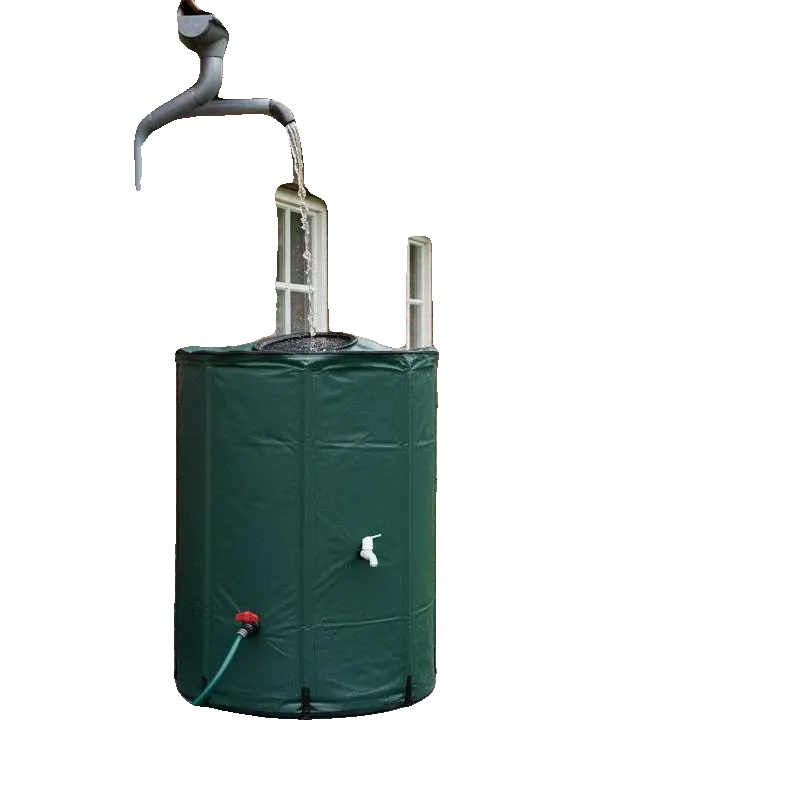 Regenwassertank, Faltbares Design, Hochwertiges Pvc, 100 X 100 Cm