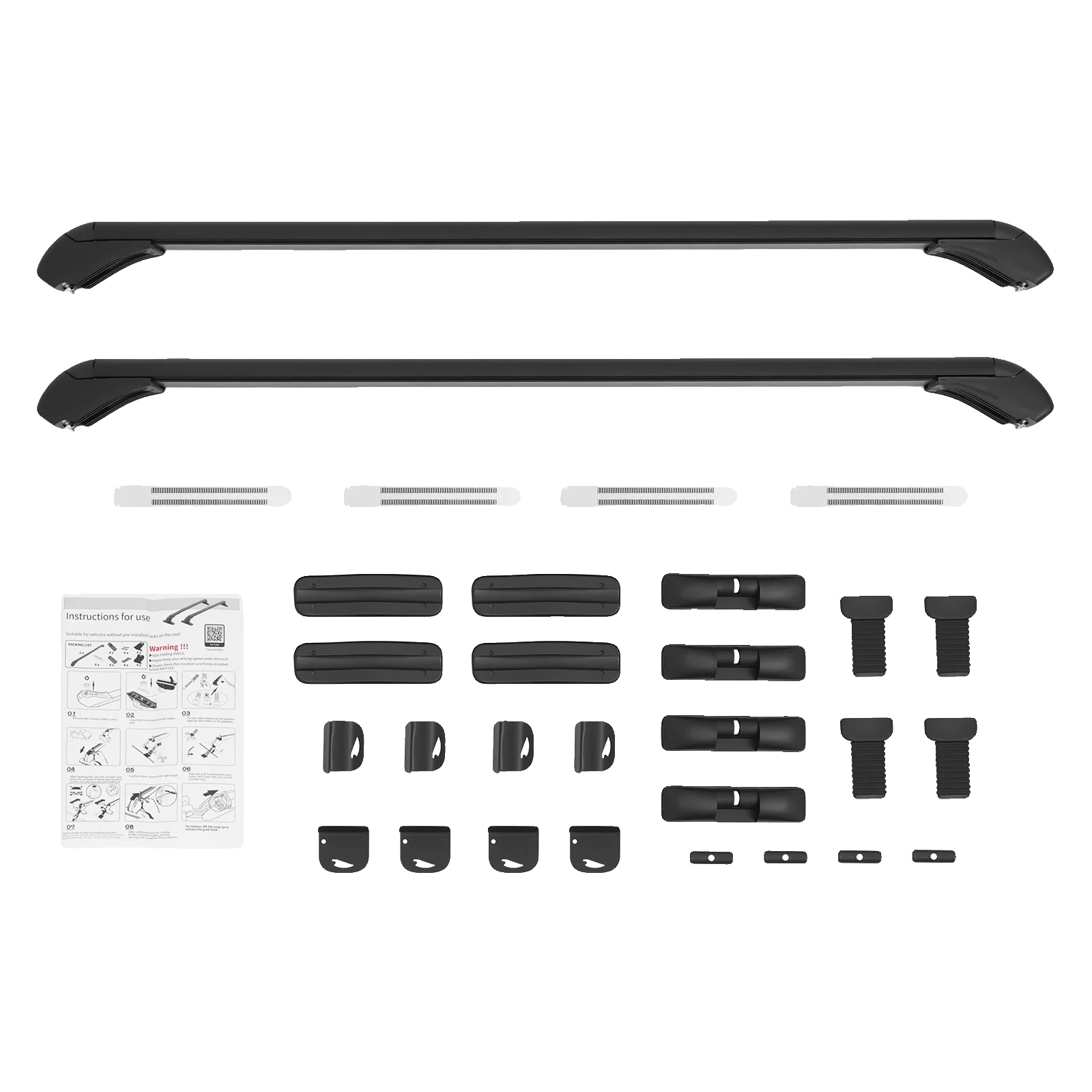 Dachgepäckträger Querträger, Langlebiges Aluminium, Universelle Kompatibilität, Armeegrün