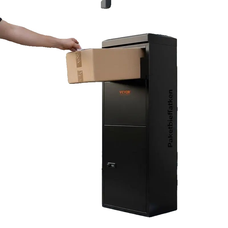 Paketbox, Abschließbares Design, Wetterfest, Armeegrün