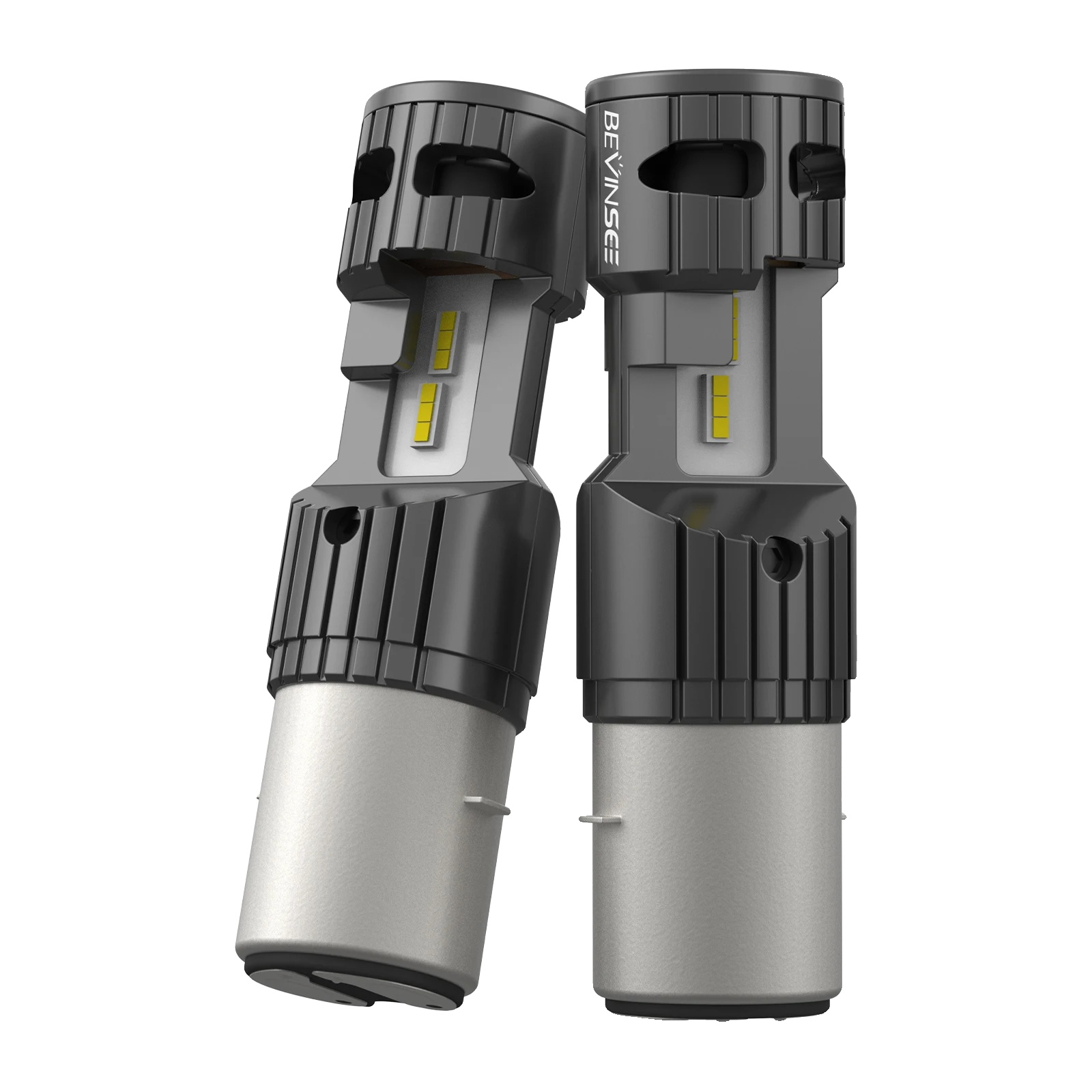 Led-motorrad-scheinwerferbirne, Hohe Lumenleistung, Einfache Installation, Armeegrün, Ba20d