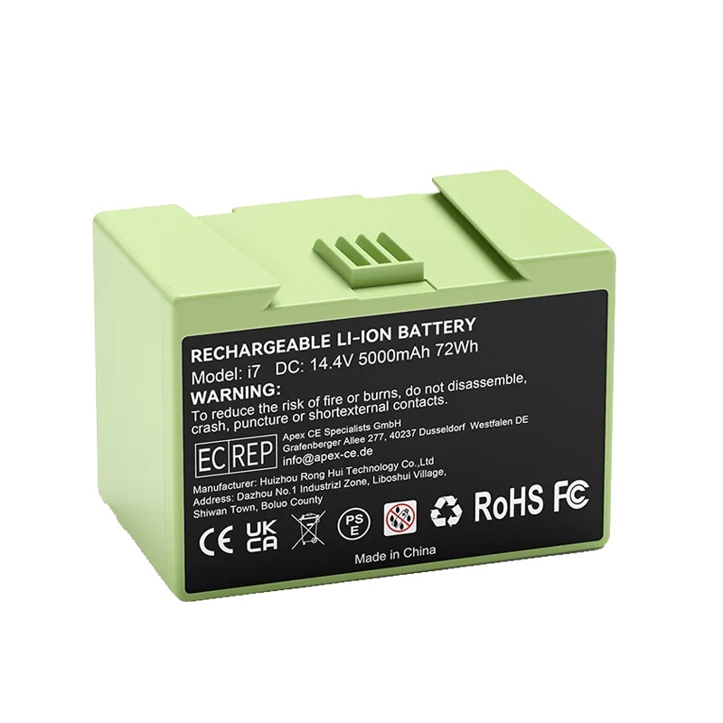 Ersatzbatterie, 14,4v, Kompatibel Mit Mehreren Roomba-modellen, 2stk 5000mah
