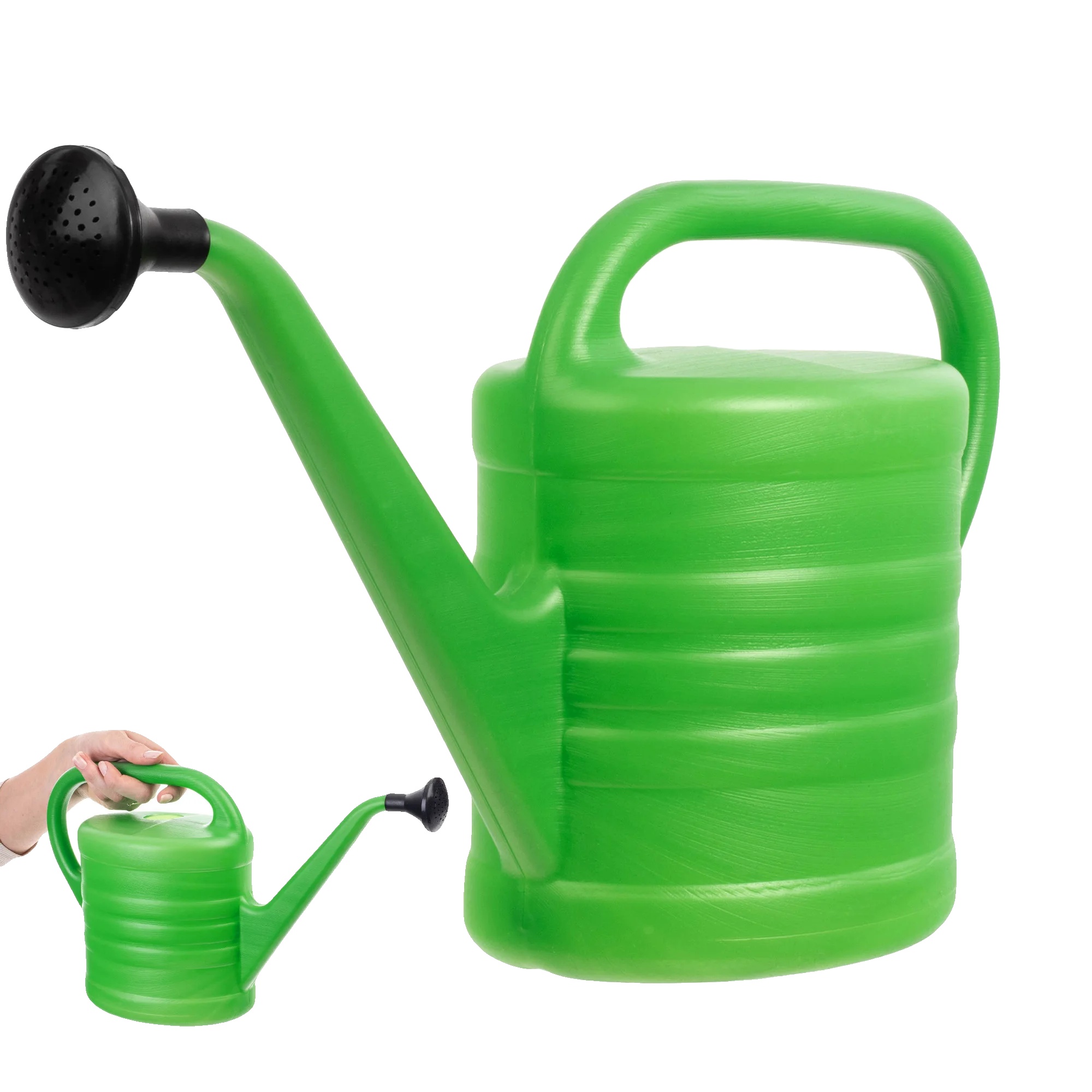 Gießkanne, 2,5 Liter Fassungsvermögen, Langlebiges Kunststoffmaterial, Ergonomisches Design, Geeignet Für Innen- Und Außenbereich, Kompakte Größe