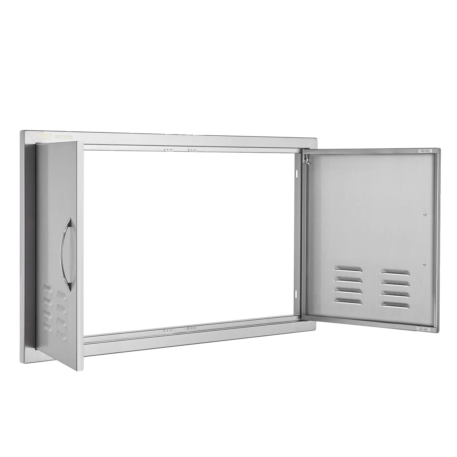 Zugangstür, Edelstahl, Einbau-design, Armeegrün