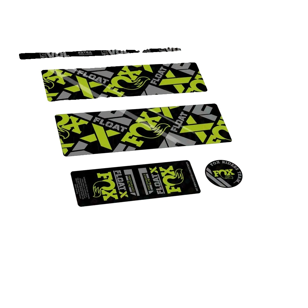 Aufkleber, Langlebiges Vinyl, Anpassbares Design, Limettengrün 2