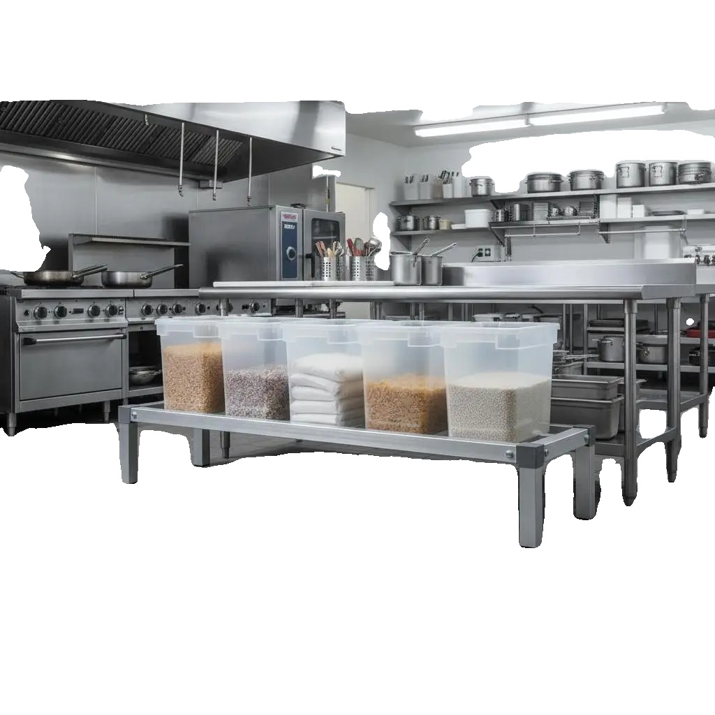 Aluminiumregal, Tragfähigkeit 454 Kg, Einfache Montage, Armeegrün