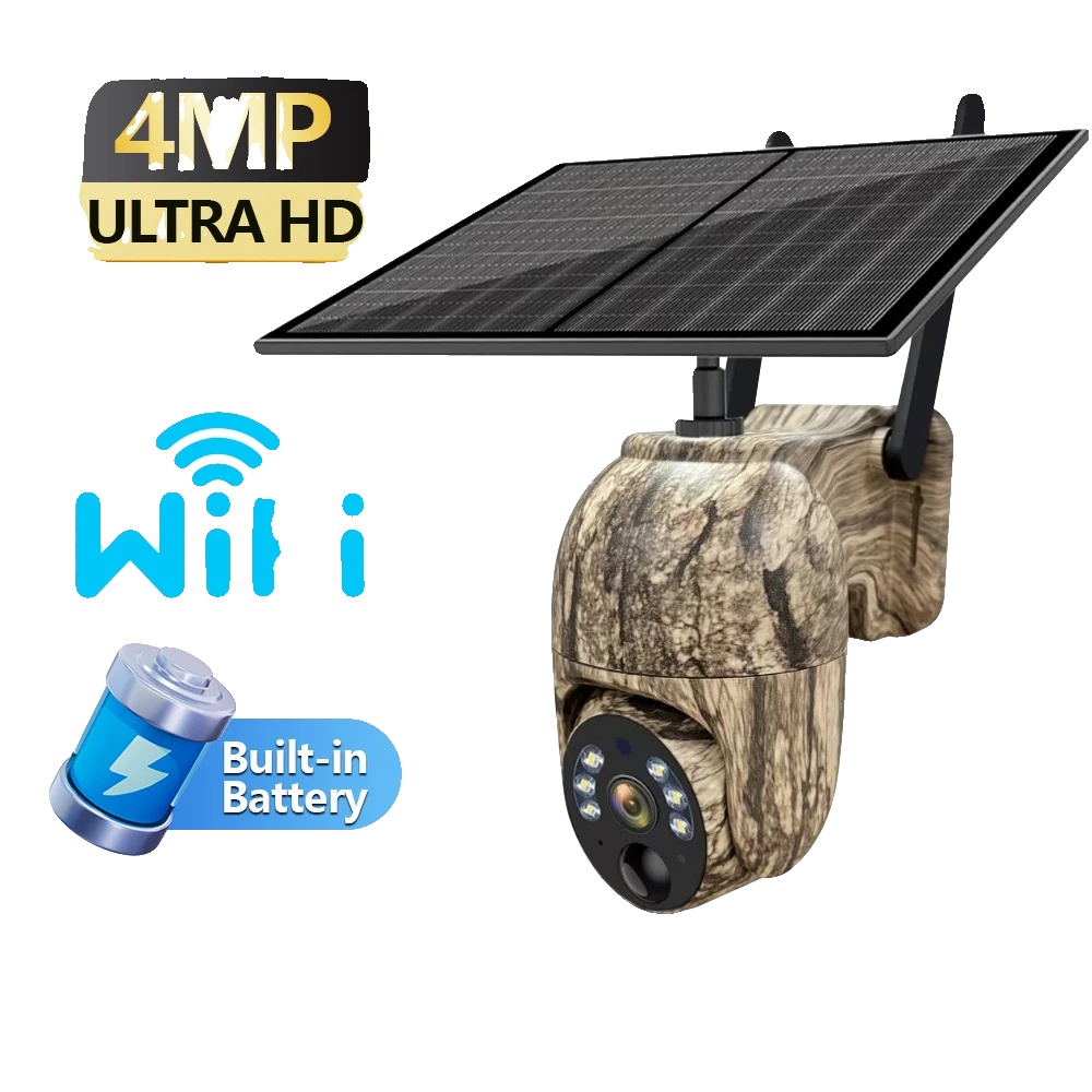 Sicherheitskamera, Solarbetrieben, 4g-konnektivität, Wifi-keine Speicherkarte, Eu-stecker-g