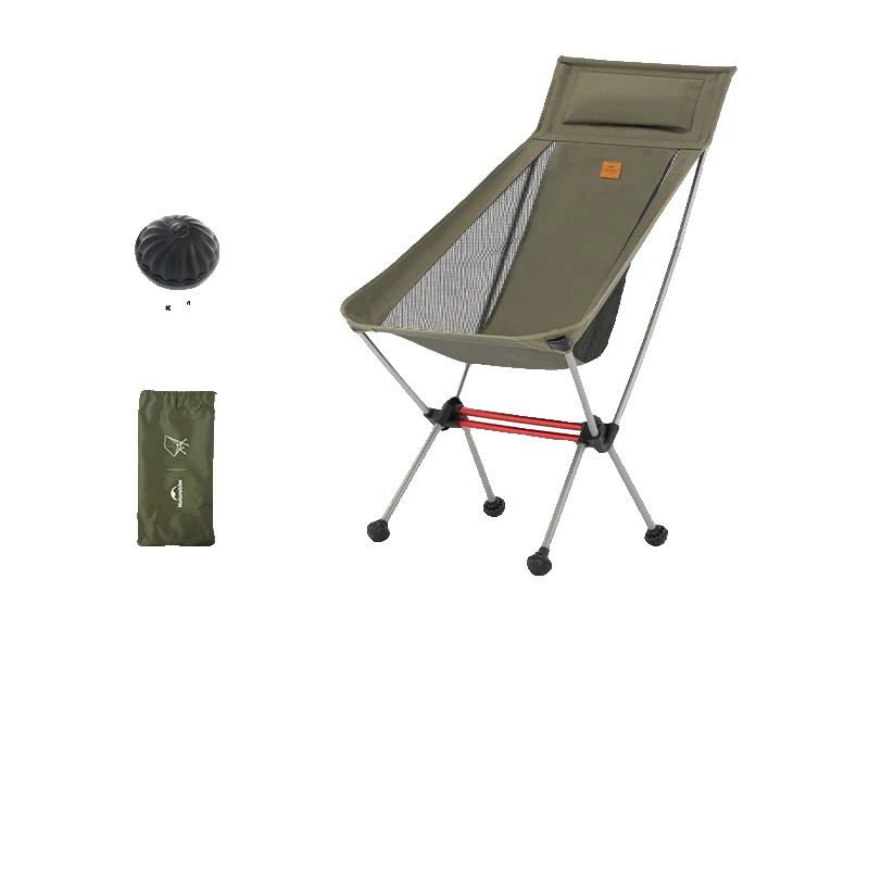Klappstuhl, Ultraleichtes Design, Kompakt Und Tragbar, L02 Grün