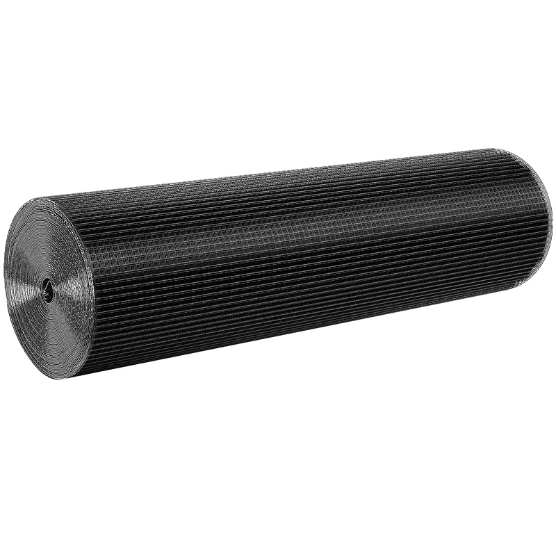 Drahtgitterrolle, Vinylbeschichtetes Metall, Korrosionsbeständig, Armeegrün