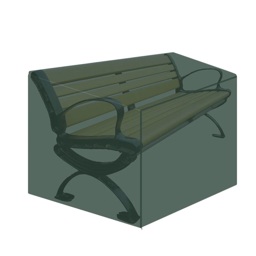 Terrassenmöbelabdeckung, Wasserdicht, Winddicht, 2 Sitze 134x66x89cm