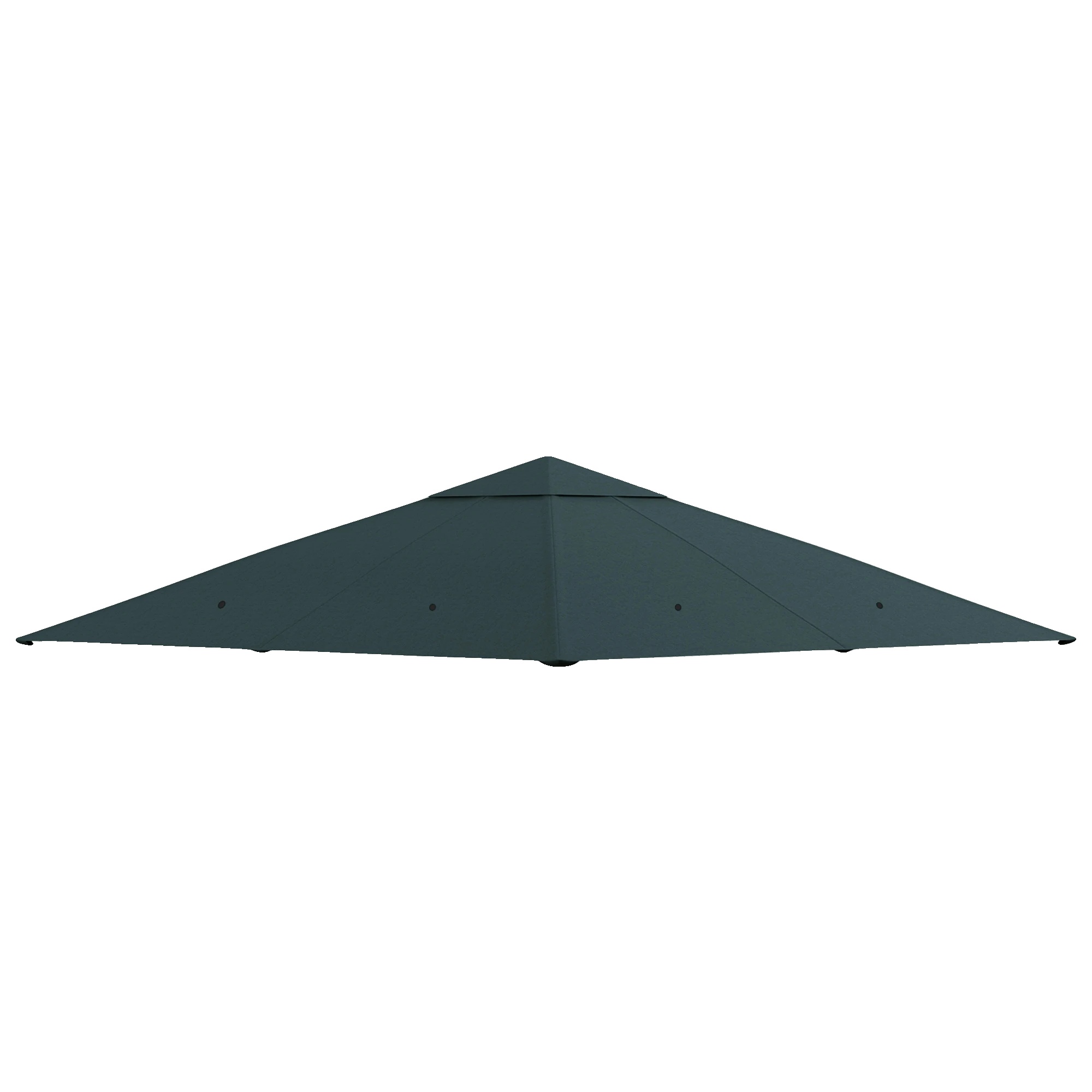 Gazebo-überdachung, Oxford-material, Uv-beständig, Armeegrün