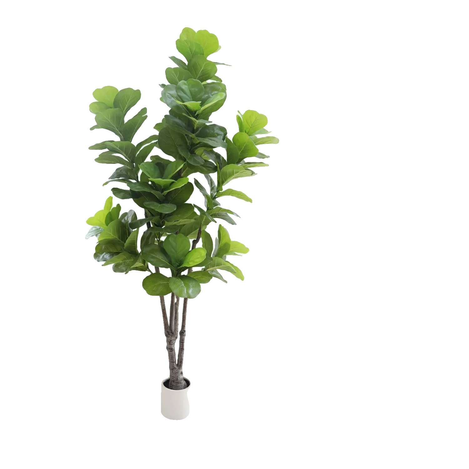 Künstlicher Geigenfeigenbaum, Lebensechte Erscheinung, Pflegeleicht, 210cm