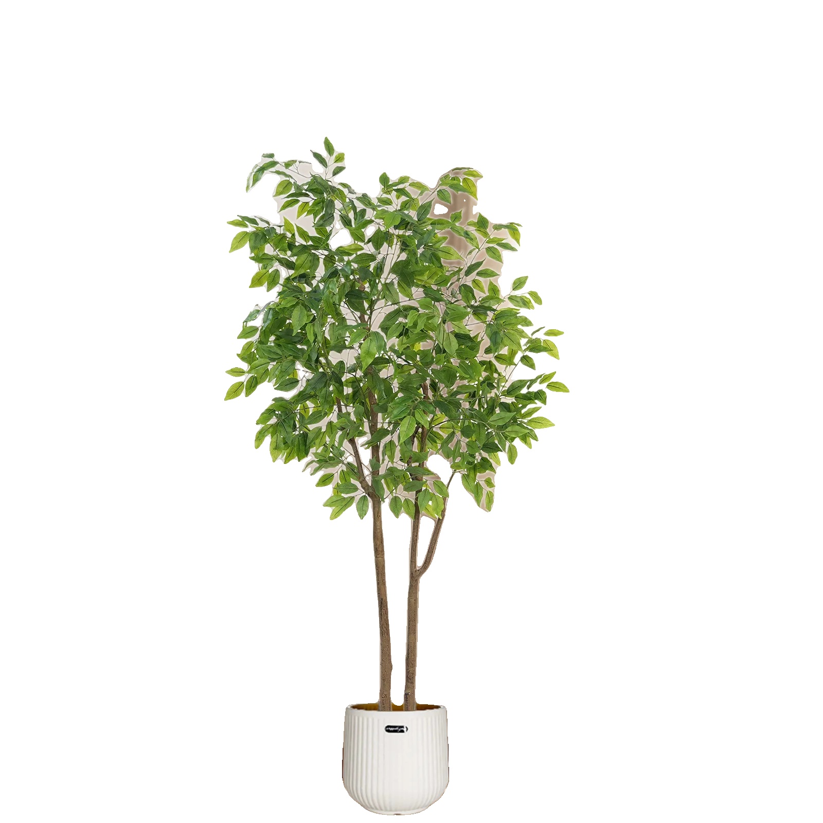 Künstlicher Ficusbaum, 160 Cm Höhe, Lebensechte Textur, Für Innen- Und Außenbereich, Bonsai-stil, 1 Stück