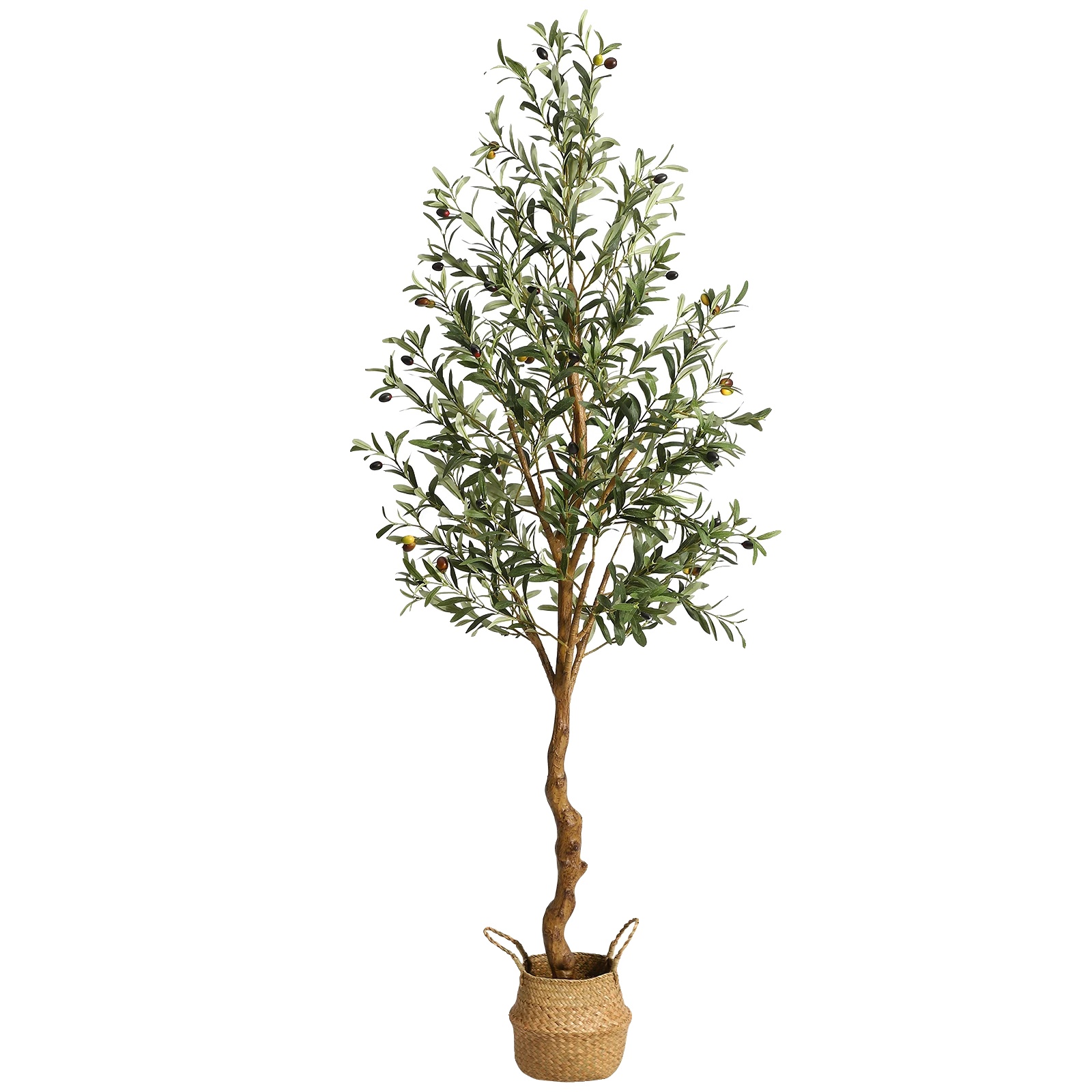 Künstlicher Olivenbaum, Lebensechtes Design, Wartungsfrei, 180cm