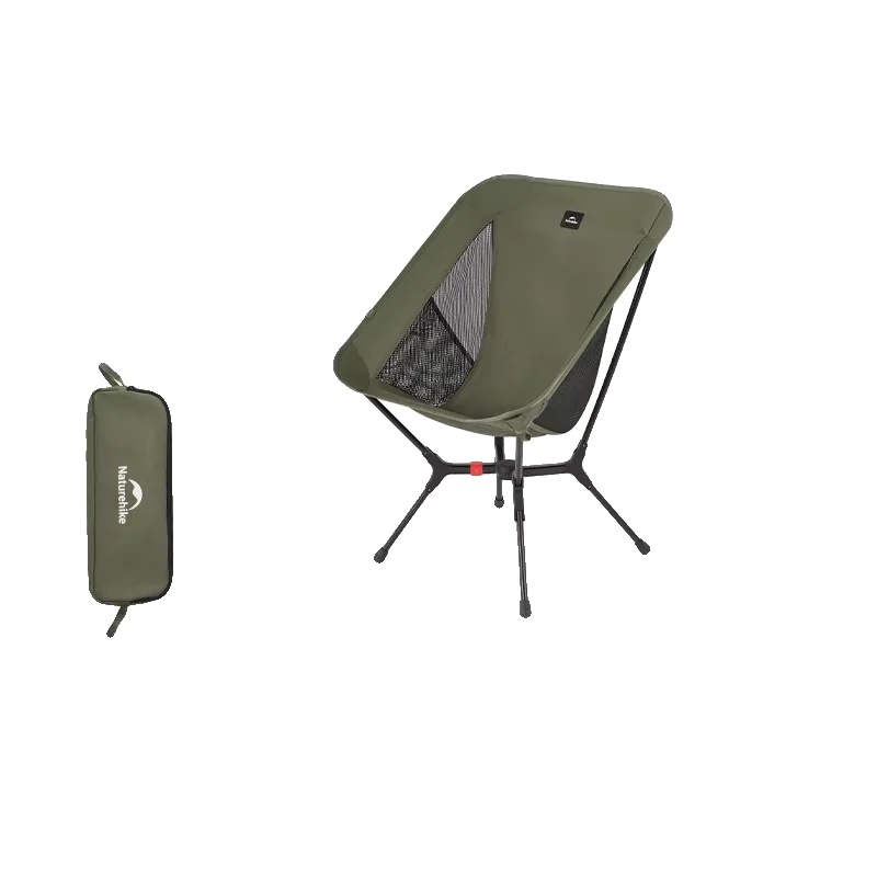 Klappstuhl, Leichtes Design, Langlebige Konstruktion, Grün - Klein