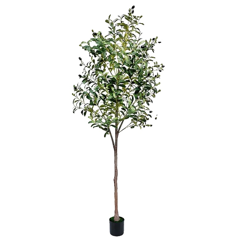 Künstlicher Olivenbaum, Lebensechtes Design, Für Innen- Und Außenbereich, 180cm