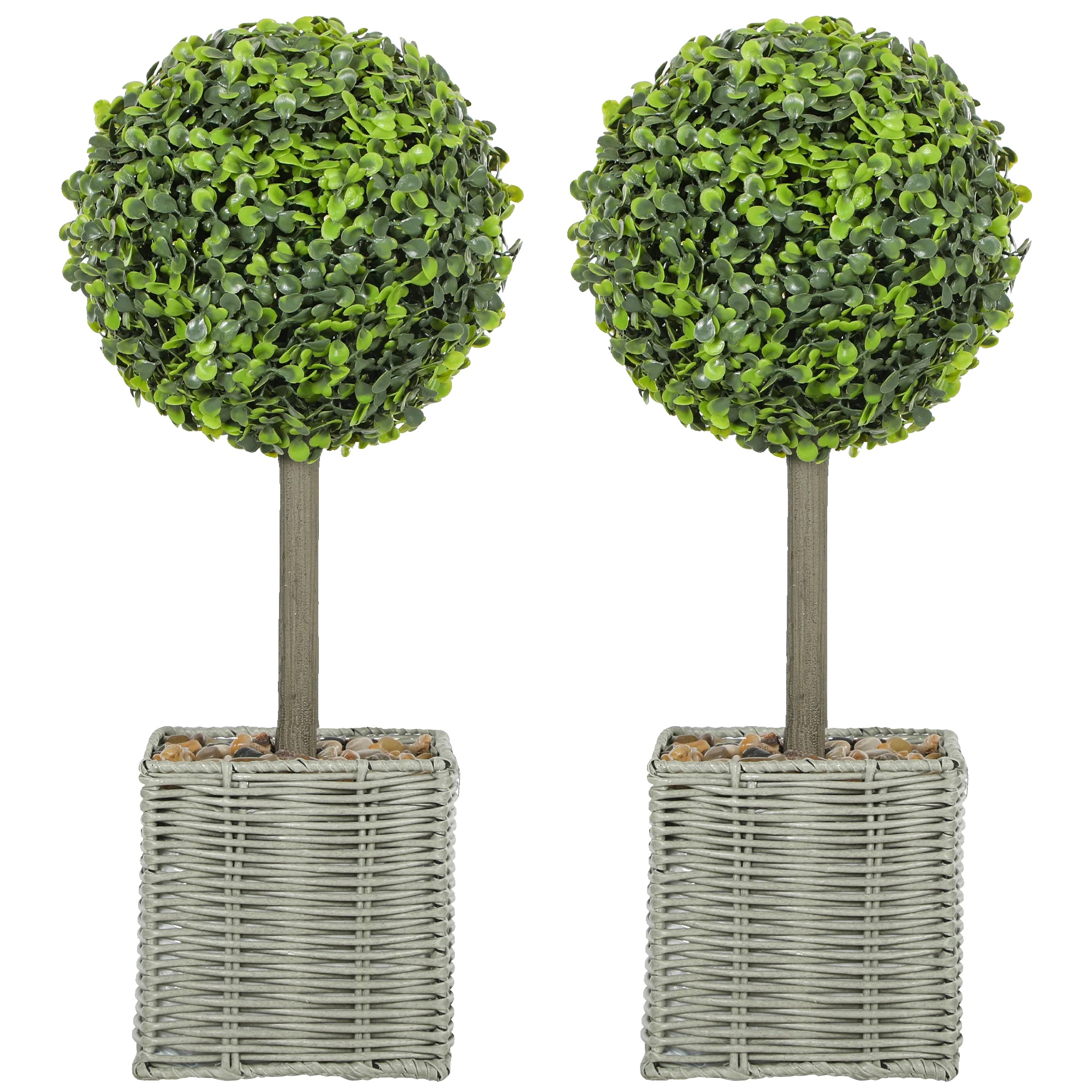 Künstlicher Baum, Uv-beständig, Wartungsfrei, Armeegrün