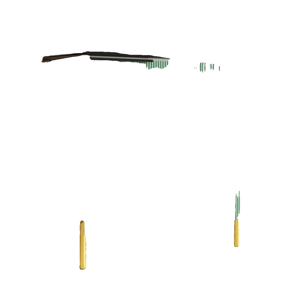 Waschbeckenunterschrank, Langlebiges Mdf, Einfache Montage, Cqy-grün