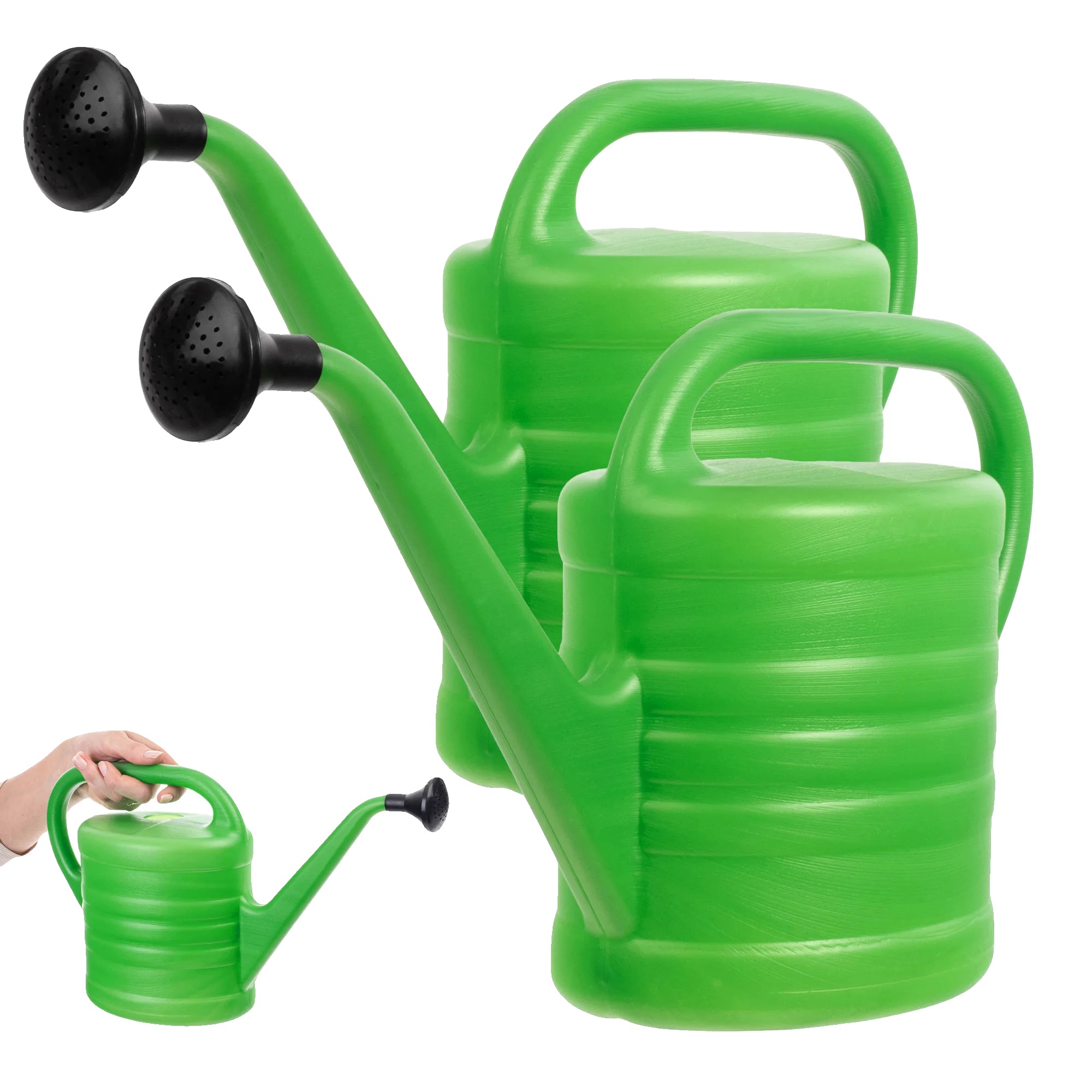 Gießkanne, 2,5 Liter Fassungsvermögen, Solides Kunststoffmaterial, 30 Cm Höhe, 20 Cm Breite, Für Innen- Und Außenbereich