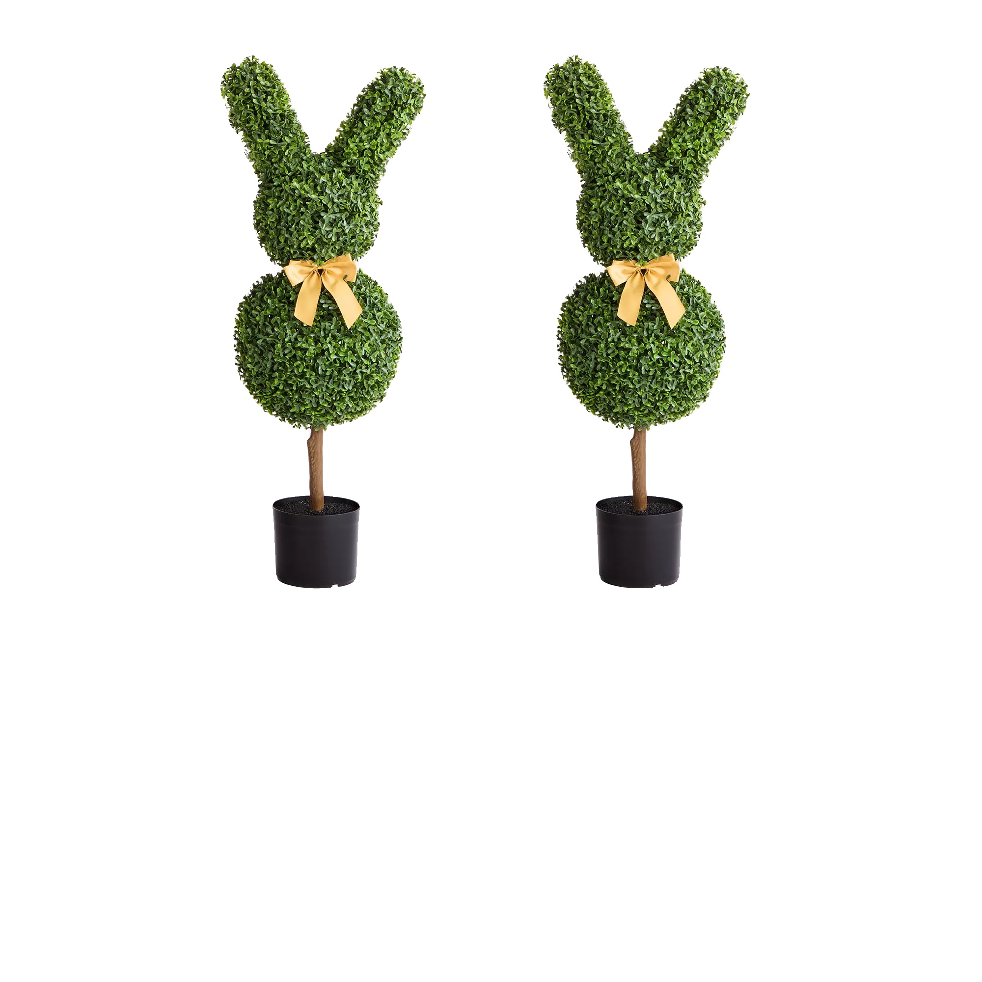 Künstliche Topiary-pflanze, Doppelball-set, Innendekoration Für Zuhause, 36inch Typb