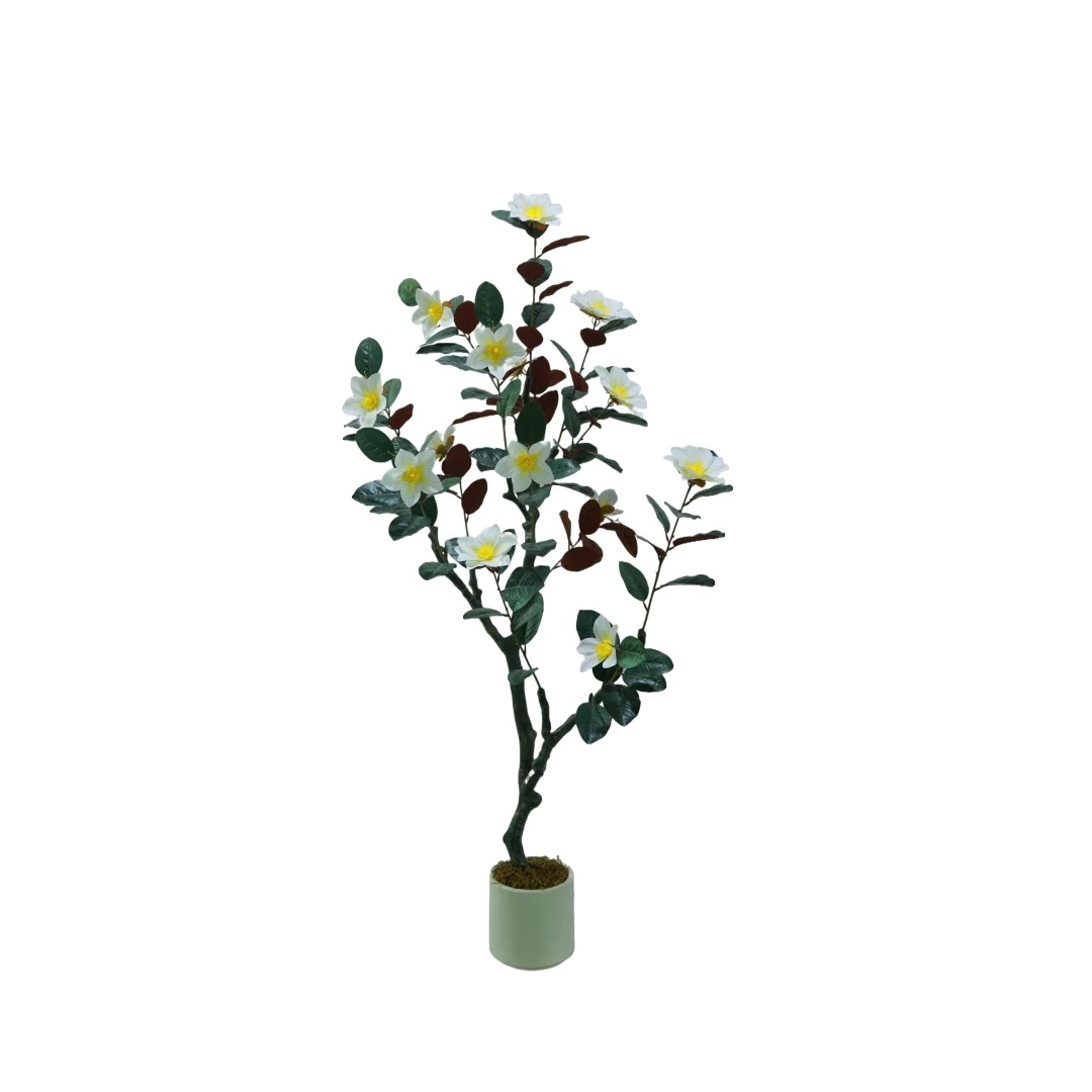 Künstlicher Baum, Lebensechtes Design, Vielseitige Dekoration, 150cm Magnolie