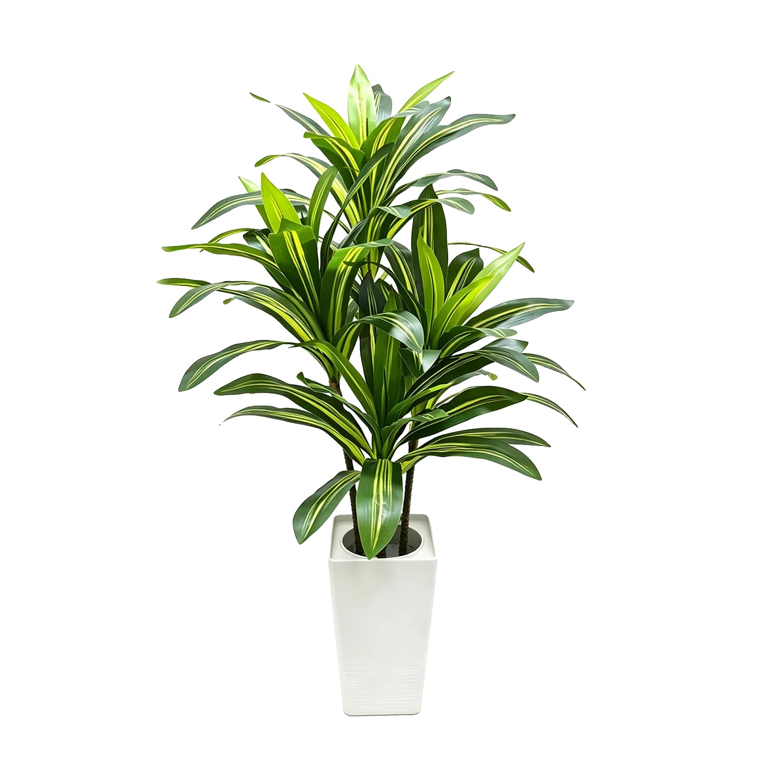 Künstlicher Drachenbaum, Tropisches Design, Innendekoration, Grün, 180cm