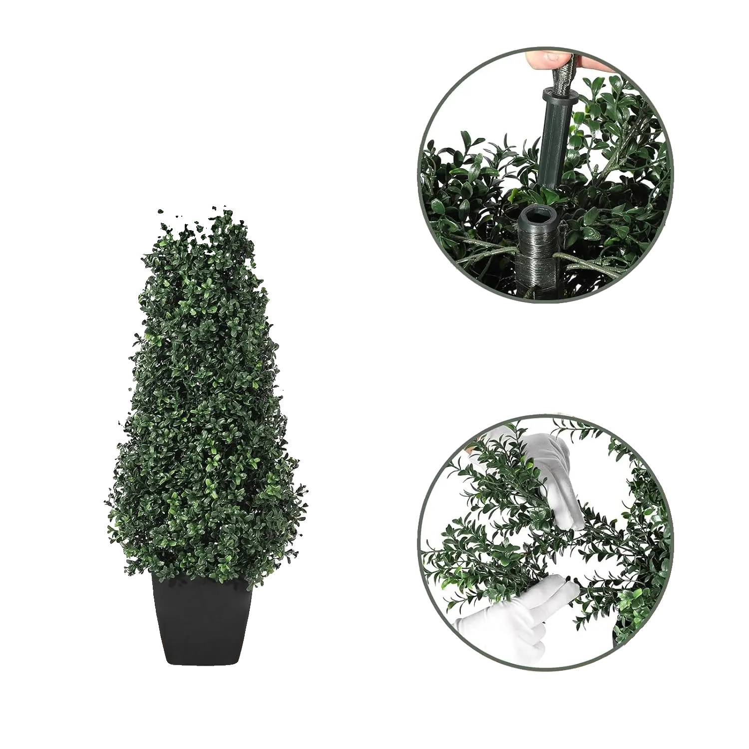 Topiary Baum, Uv-beständig, Wartungsfrei, 90cm 3ft