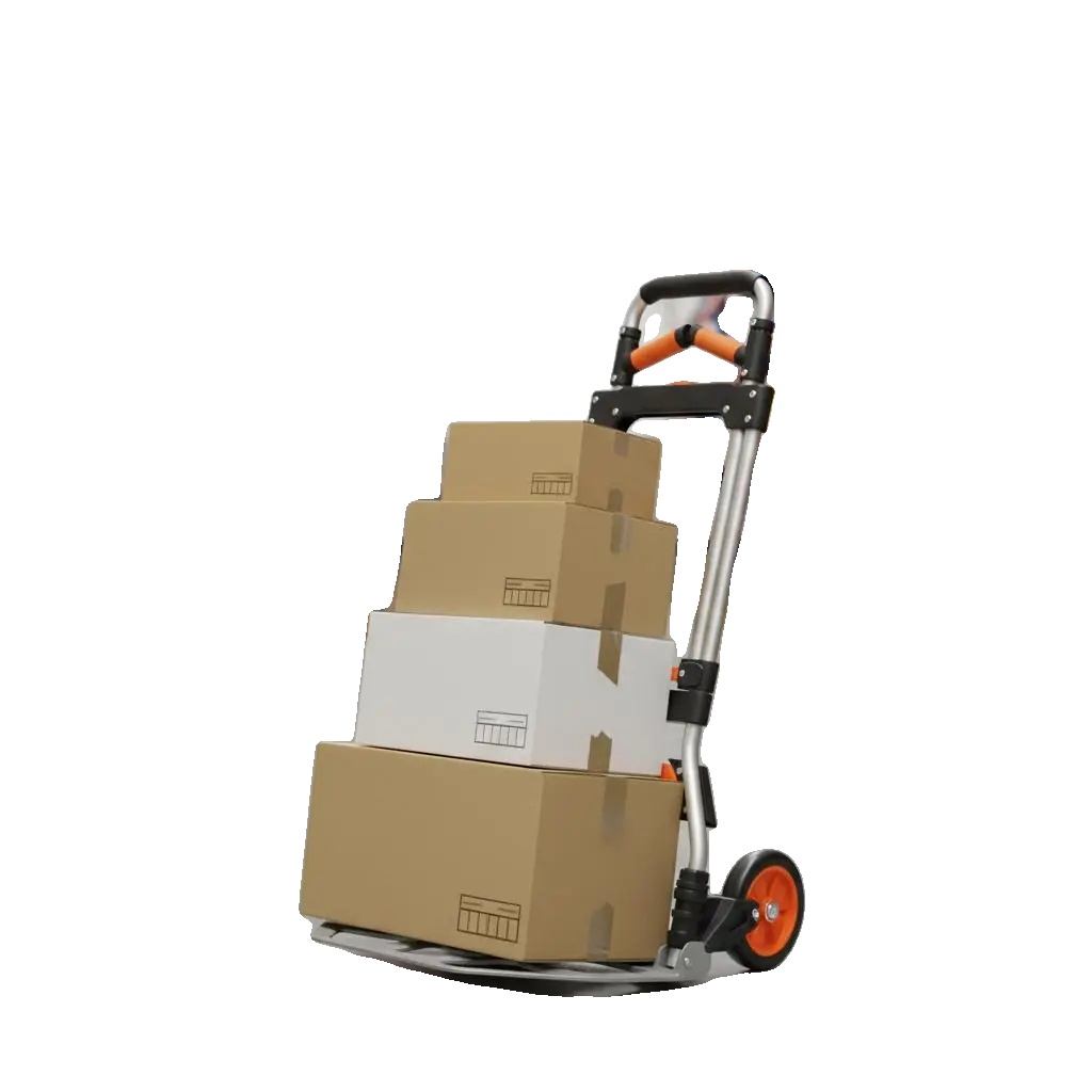 Handwagen, 140 Kg Tragfähigkeit, Schwerlast-aluminium, Armeegrün