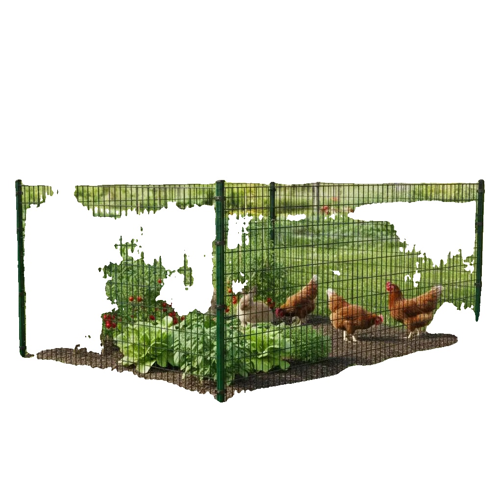 Drahtgeflecht, Langlebendes Verzinktes Eisen, Vielseitig Für Garten Und Geflügel, Armeegrün