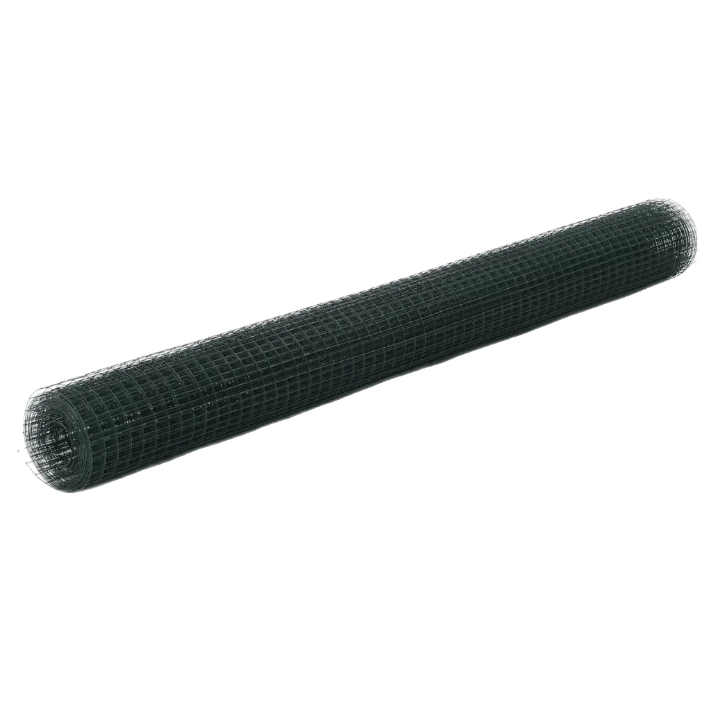 Drahtgitterzaun, Langlebiger Stahl Und Pvc, Einfache Installation, Grün