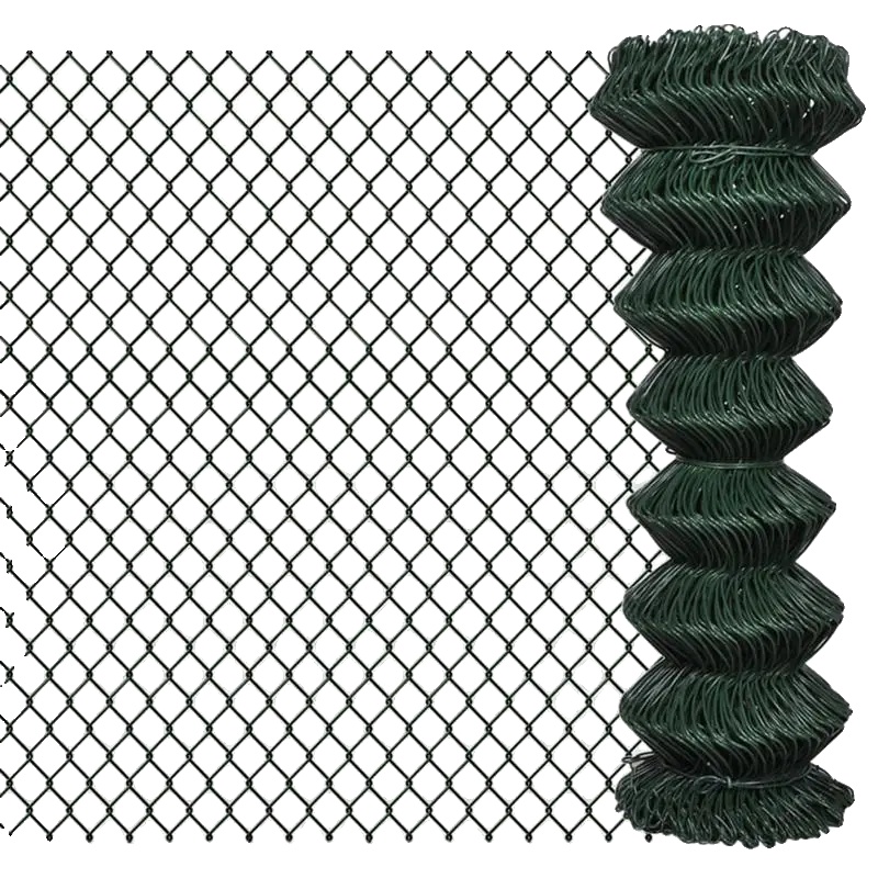 Stahlzaunrolle, Verzinktes Material, Vielseitige Anwendungen, Grün