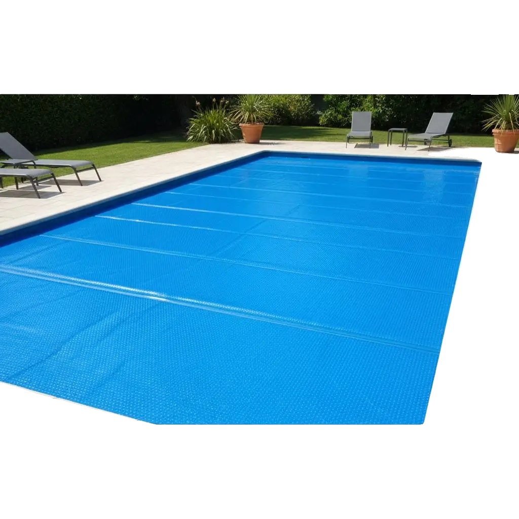 Rechteckige Poolabdeckung, Wetterbeständig, Pflegeleicht, Armeegrün