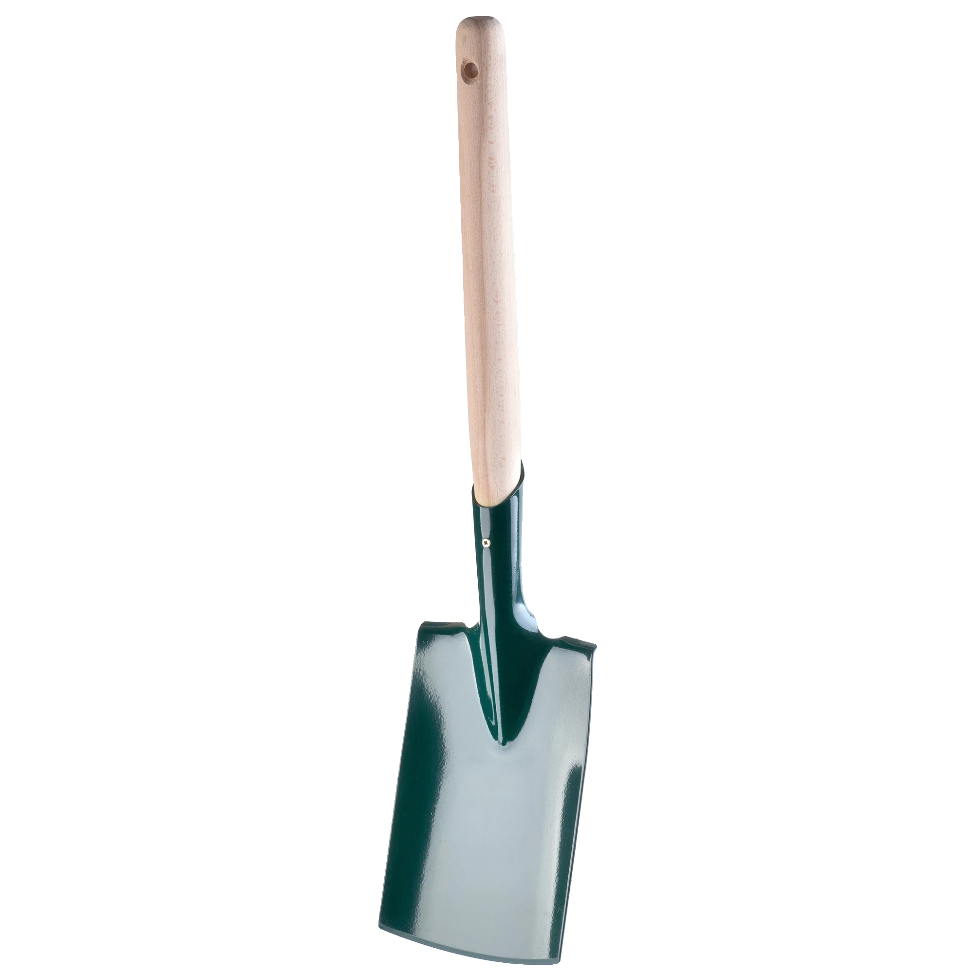 Gartenschaufel, Metallklinge, Holzstiel, 60 Cm Länge, Ergonomischer Griff, Vielseitig Einsetzbar