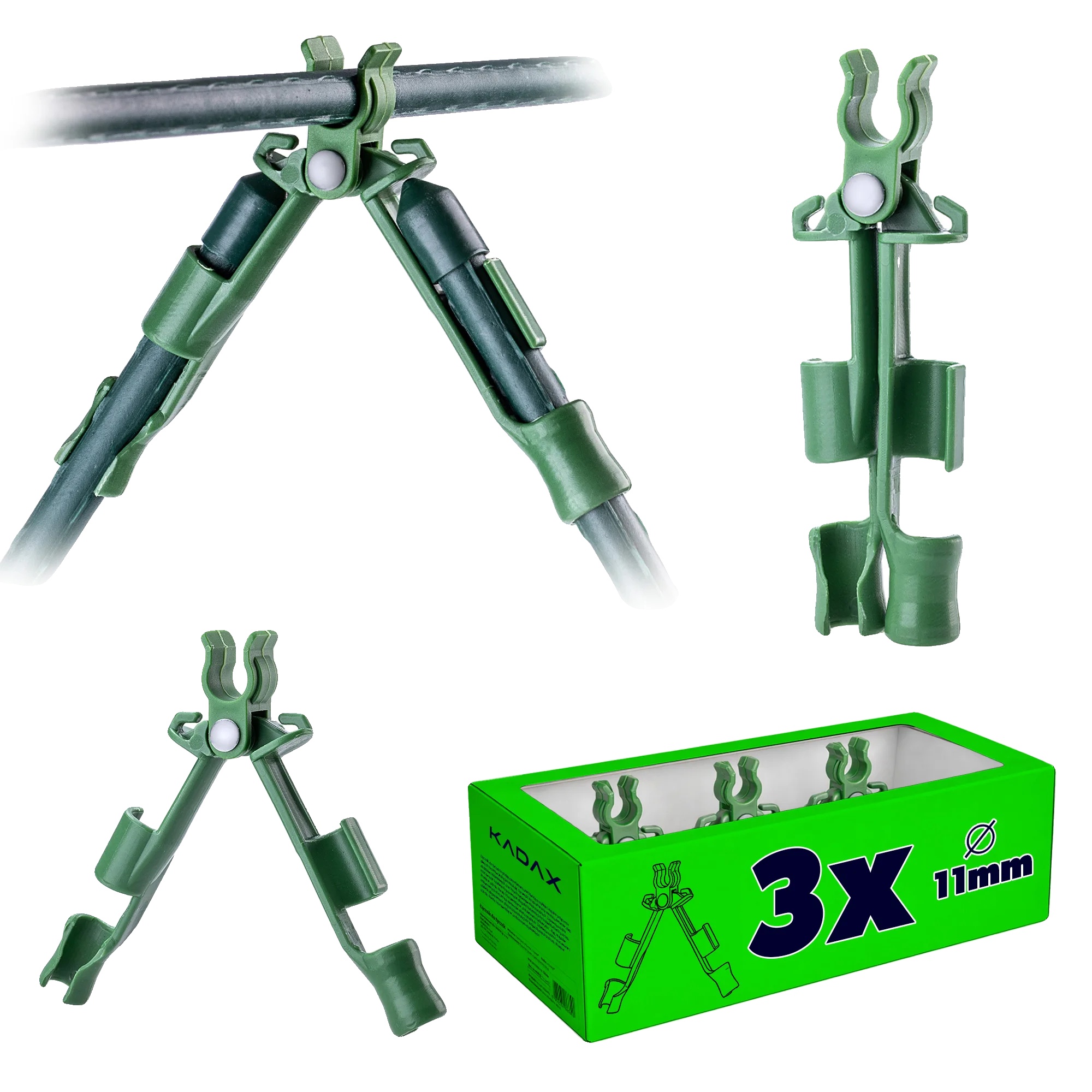 Gartenverbinder, Verstellbares Design, Langlebige Konstruktion, Hellgrün