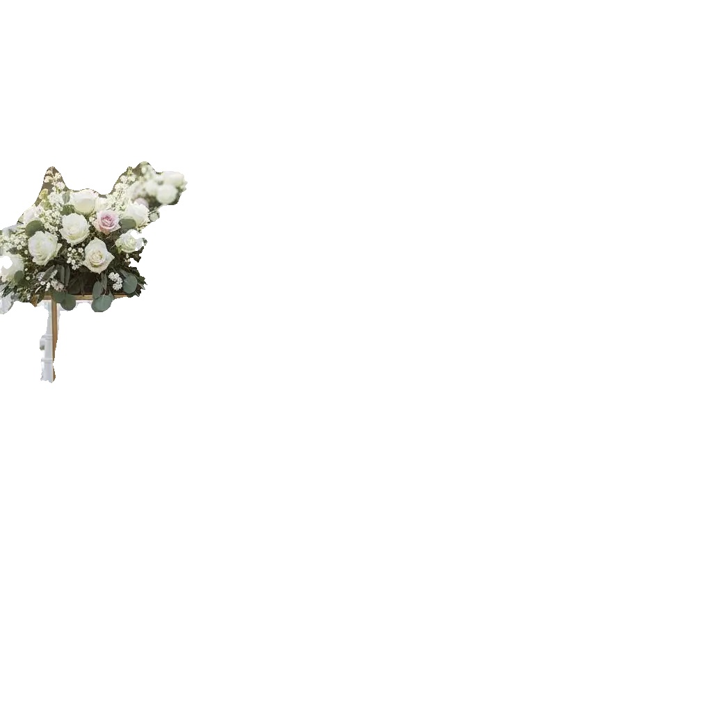Blumenstand, Rechteckige Anzeige, Set Von 10, Armeegrün