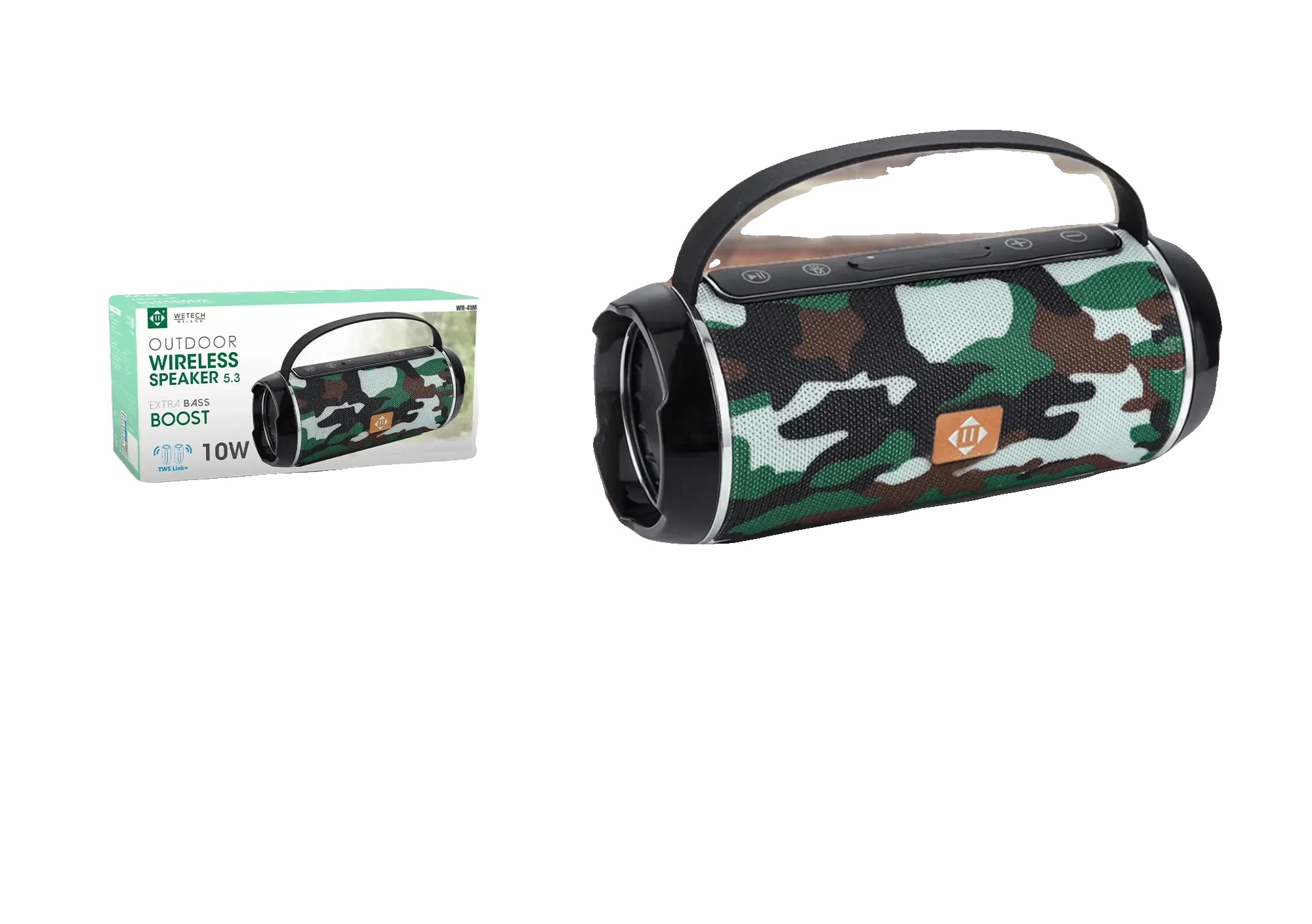 Bluetooth-lautsprecher, Extra Bass, Tragbares Design, Wr41m