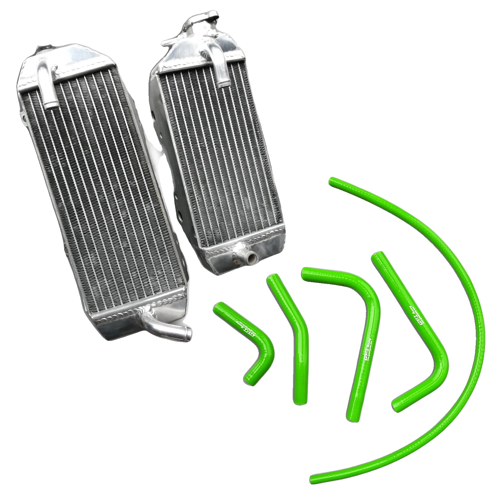 Heizkörper, Aluminiumkonstruktion, Verbesserte Kühlleistung, Grün