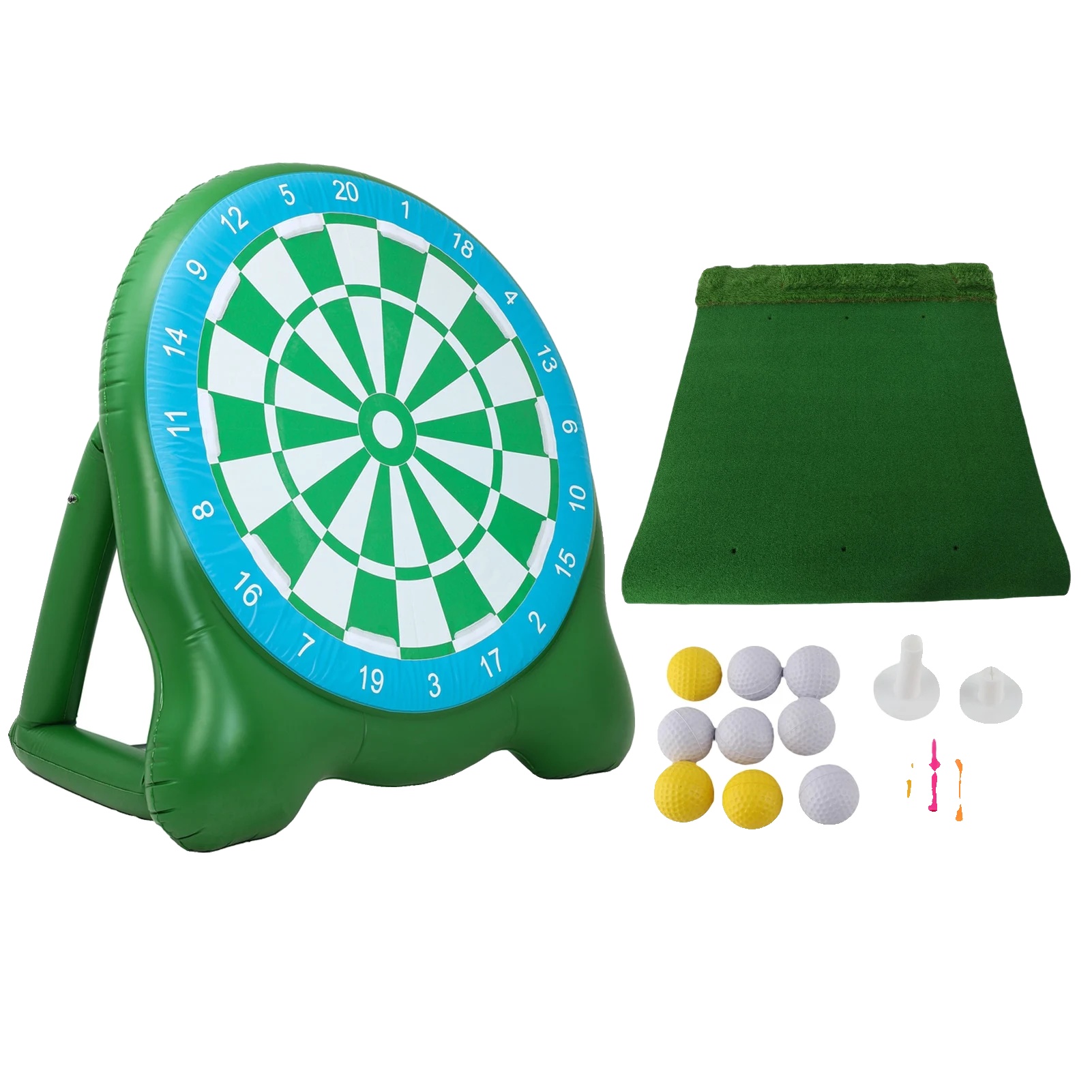 Golf Trainingsmatte, Rutschfest, Langlebige Rasenoberfläche, Grün