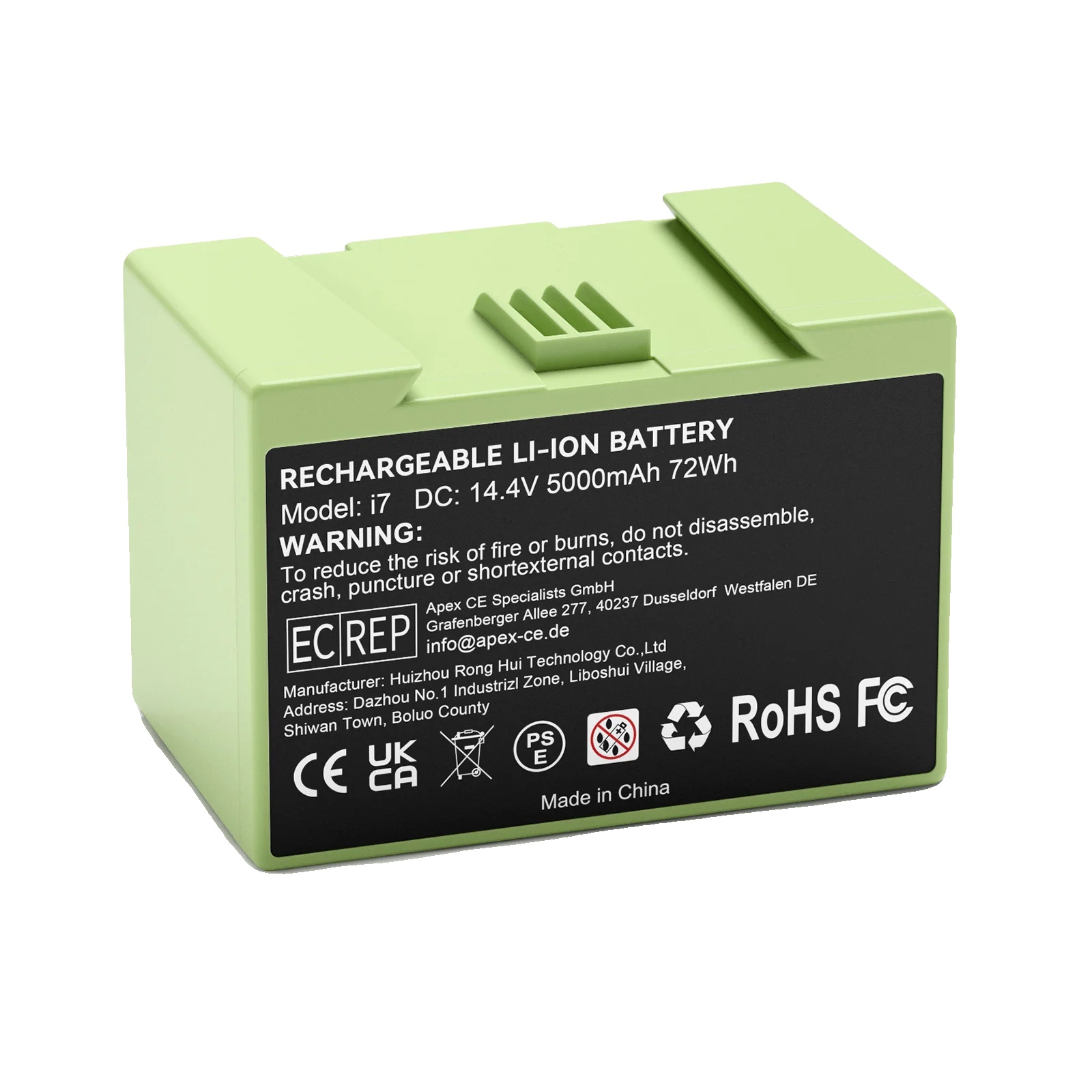 Akkutausch Für Roomba, 5000mah Kapazität, Wiederaufladbar, 1bat